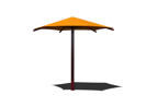 Hexagon Cantilever Umbrella Shade Umbrella